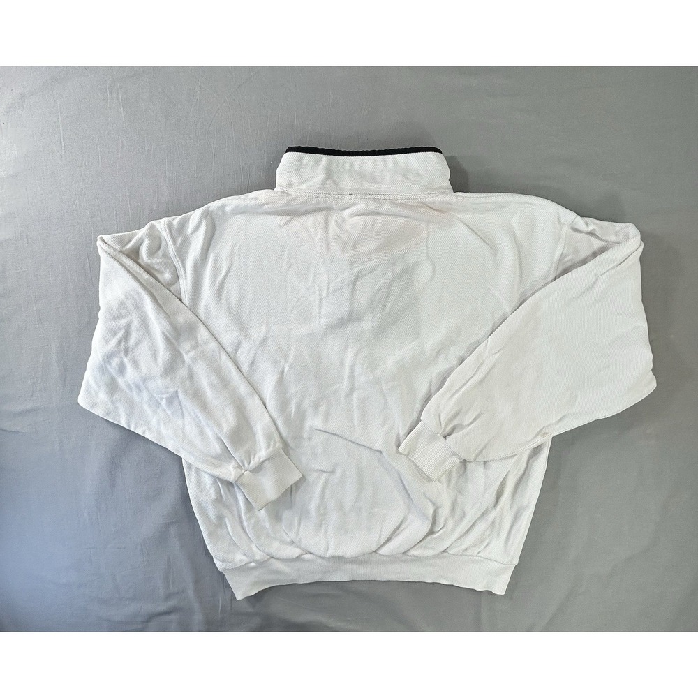 Vintage Foursome Mock Neck Pullover Sweatshirt Men's Large Has Stains - Picture 10 of 11